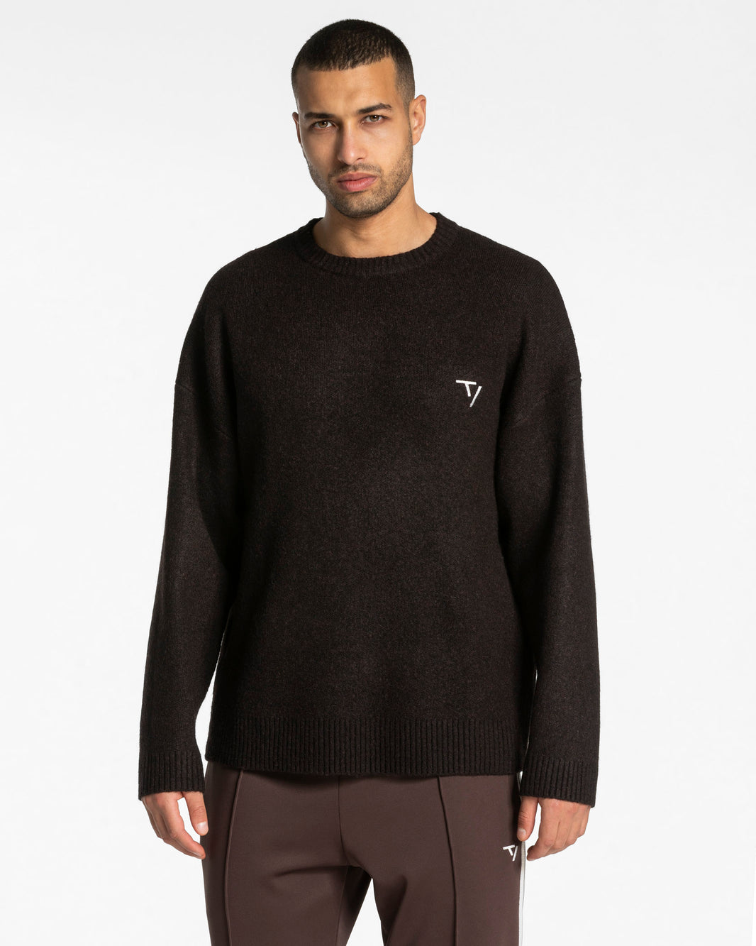 Knit Sweater "Dark Chocolate"