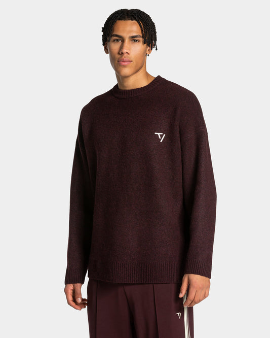 Knit Sweater ‘Merlot’