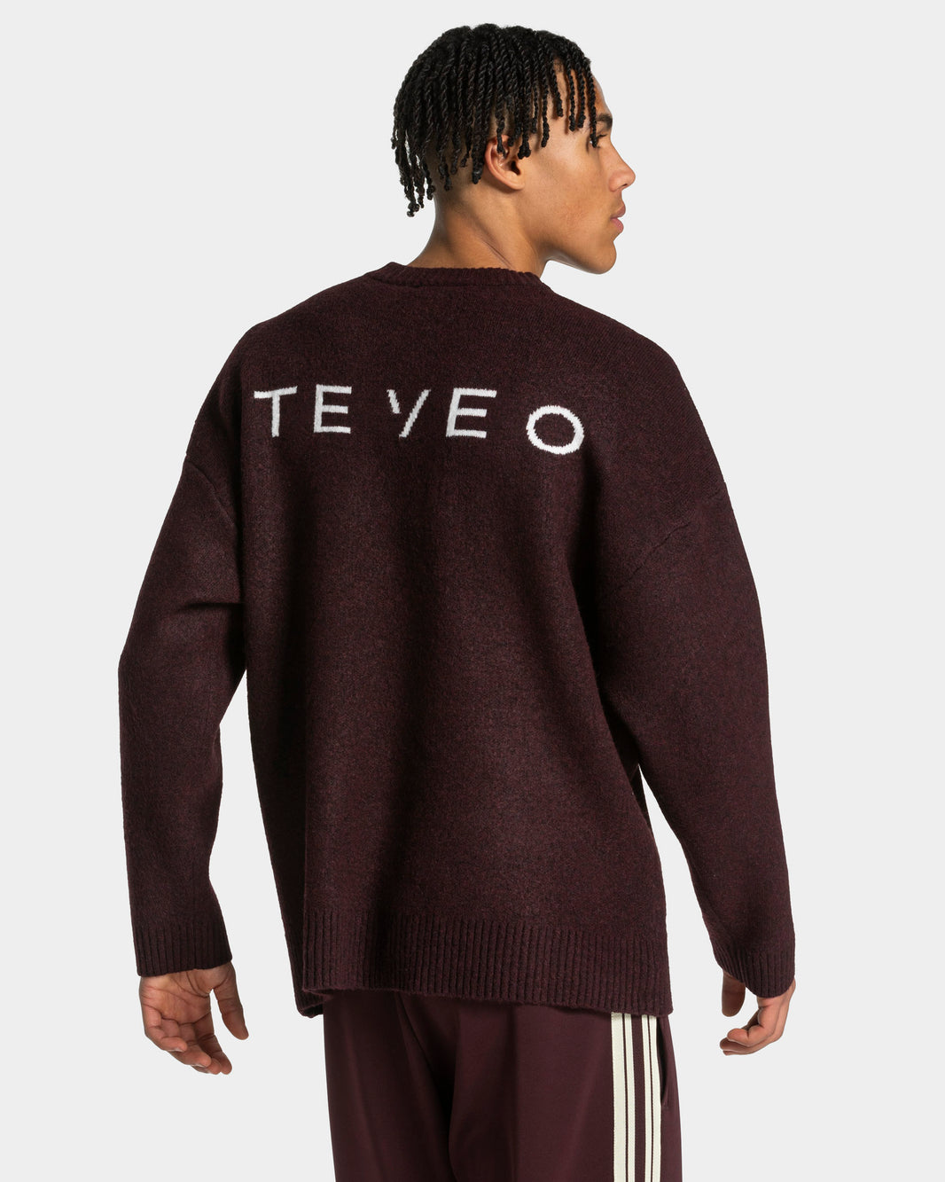 Knit Sweater "Merlot"