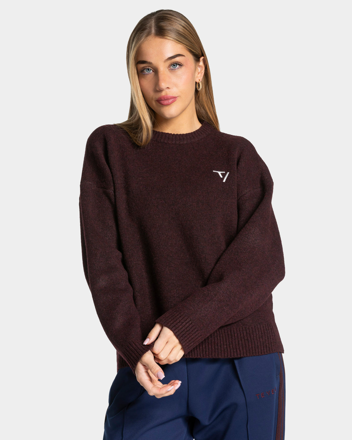 Knit Sweater ‘Merlot’