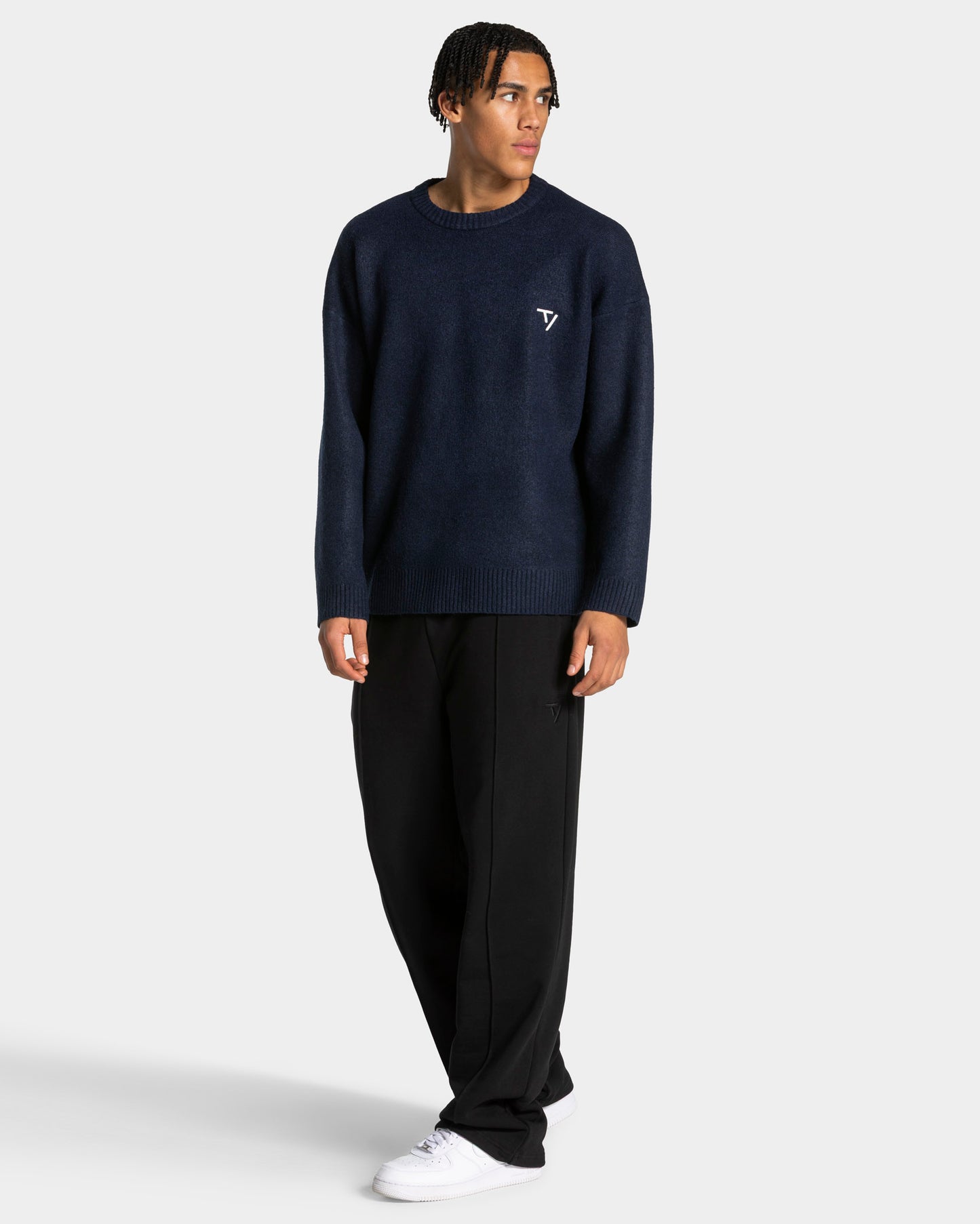 Knit Sweater ‘Midnight Marl’