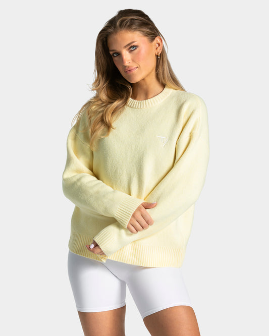 Knit Sweater ‘Butter Yellow’