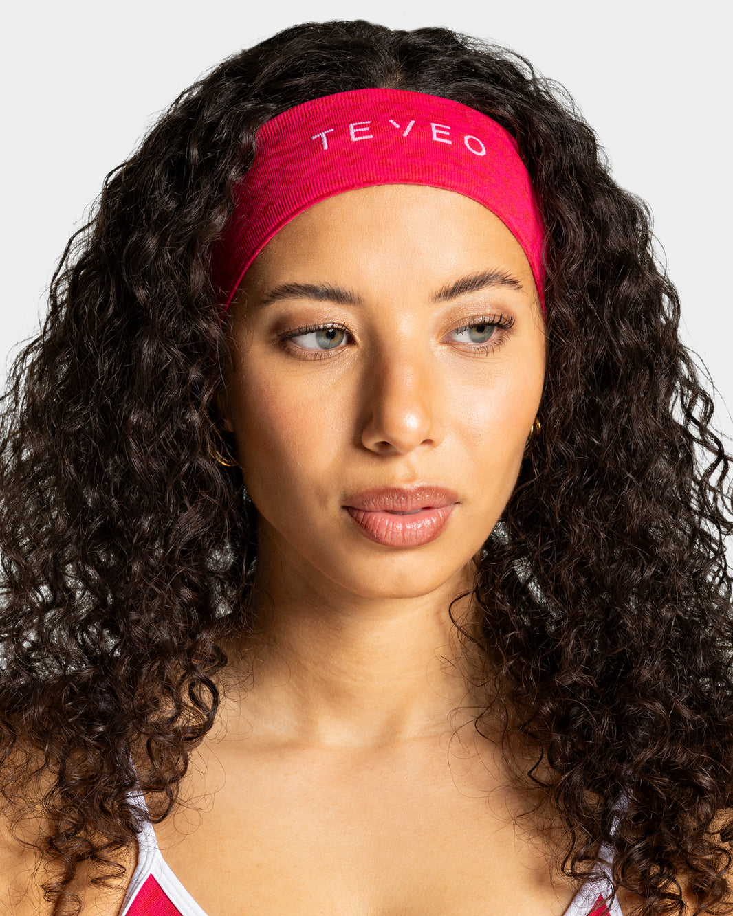 Contrastline Headband ‘Berry Leopard’