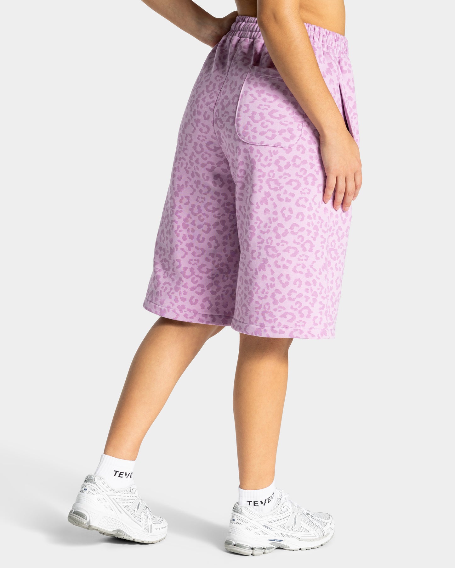 Bermudas oversize Contrastline «leopardo orchid»