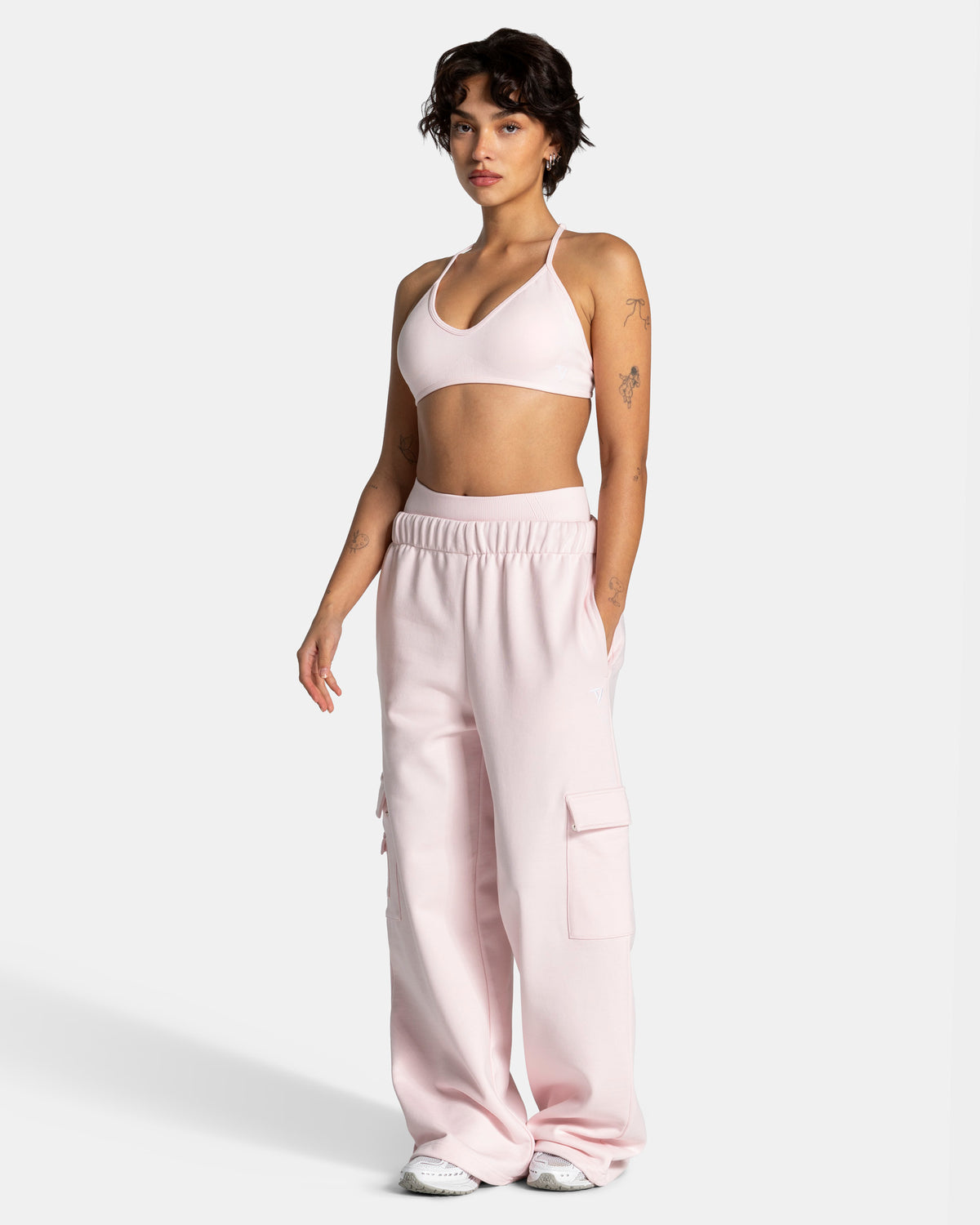 Lift Wide Leg Cargo Joggers ‘Blossom’