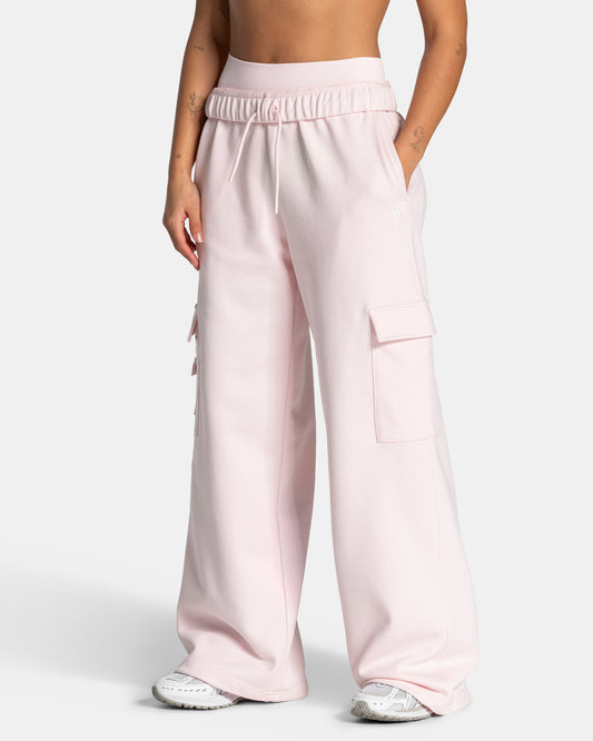 Lift Wide Leg Cargo Joggers ‘Blossom’