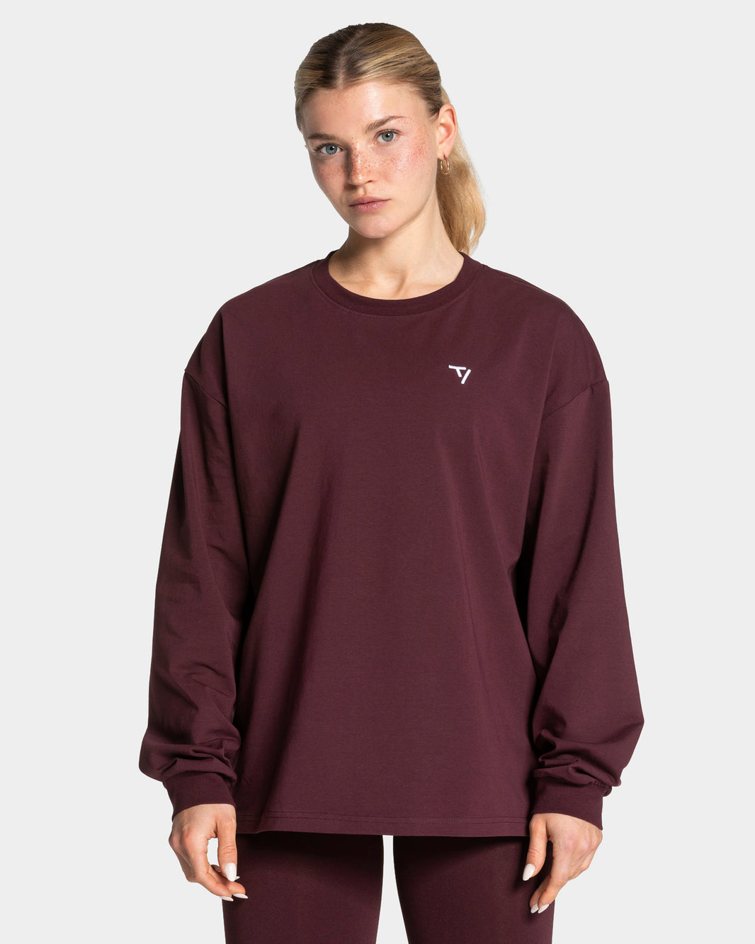 Camiseta de manga larga Lift «merlot»