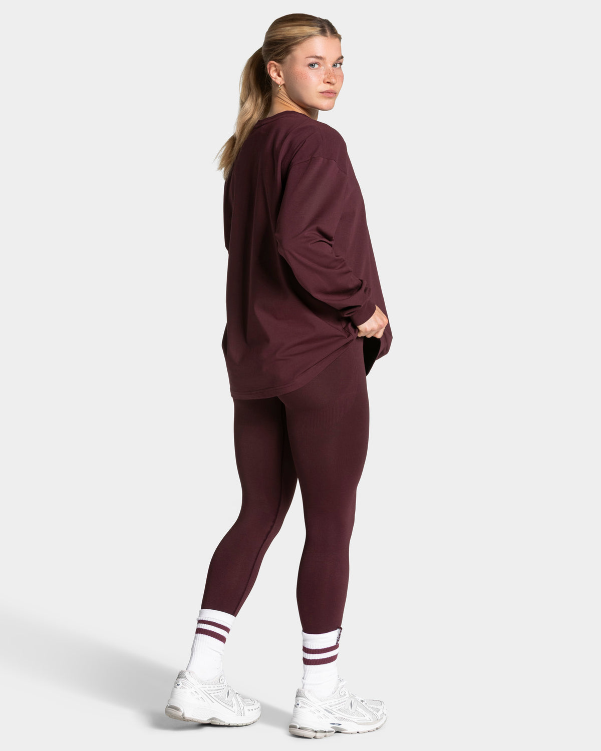 Leggings Lift Sculpt Scrunch «merlot»