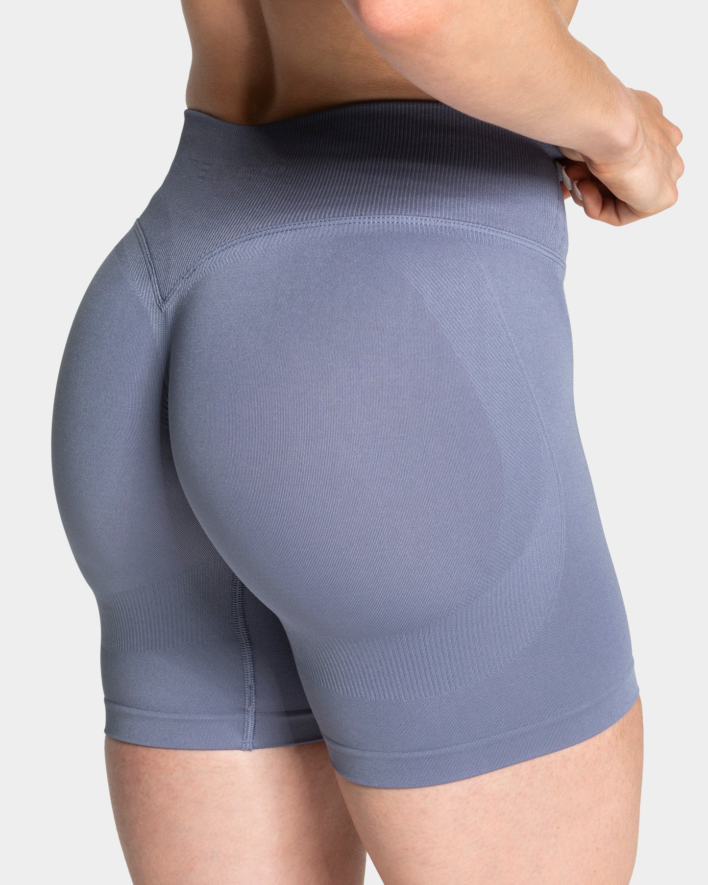 Shorts Lift Sculpt Scrunch “Blu Acciaio”
