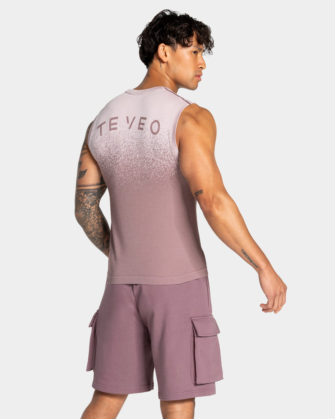 Camiseta sin mangas sin costuras Lift «malva»