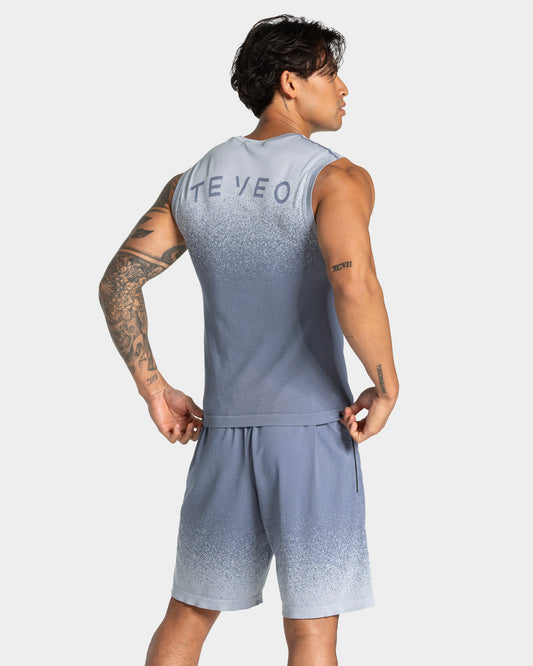 Canotta Lift Seamless “Blu Acciaio”