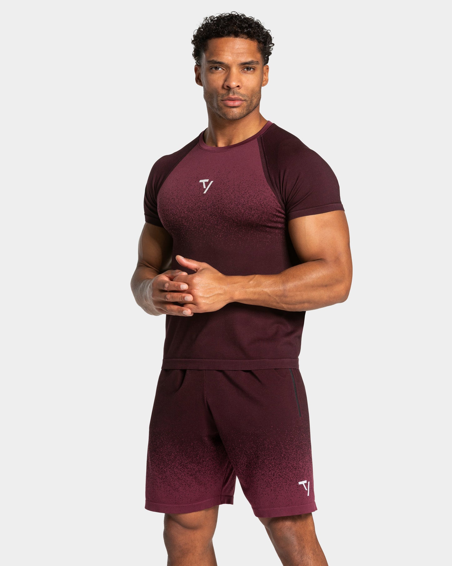 Lift Seamless T-Shirt ‘Merlot’