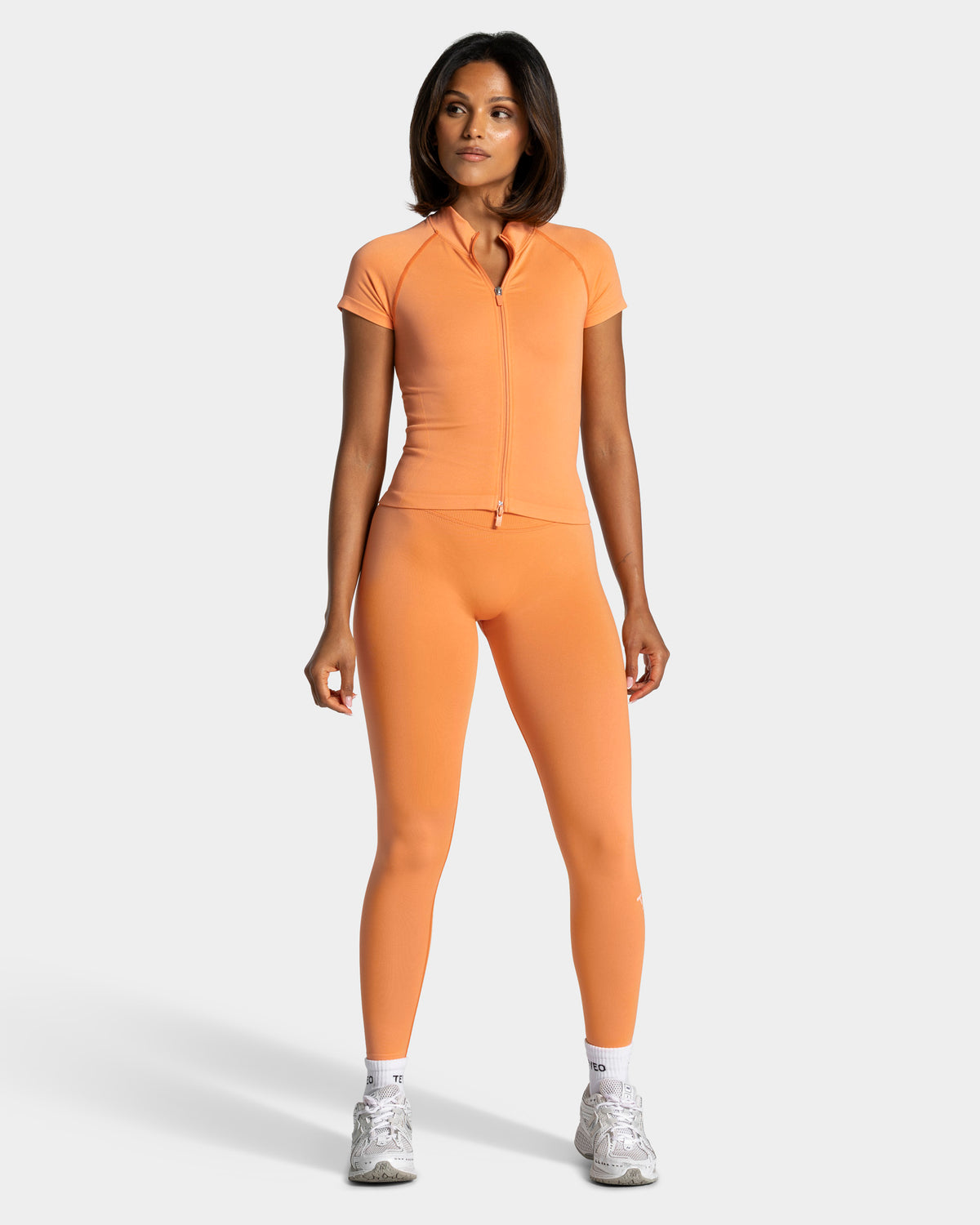 Lift Zip Shortsleeve ‘Apricot’