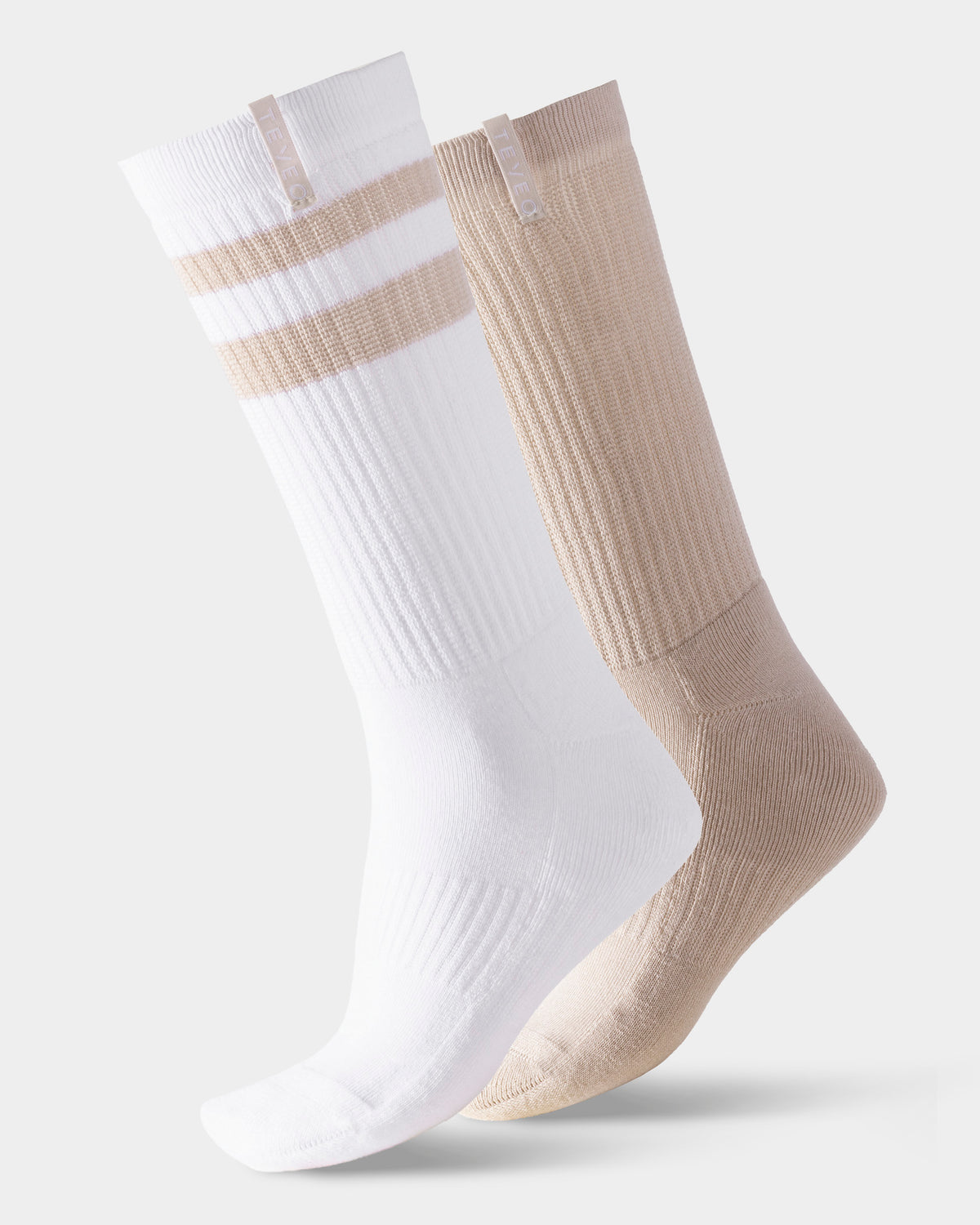 Calzini chunky Lift (confezione da 2 paia) “Cream"