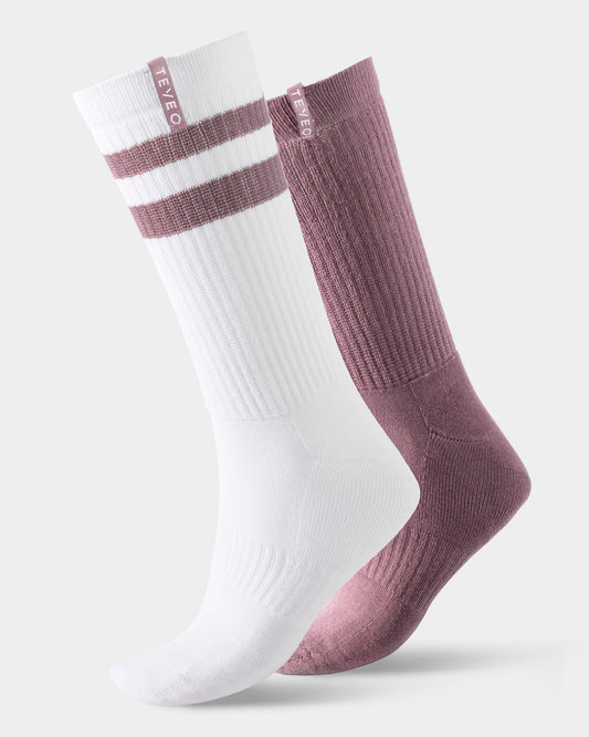 Lift Chunky Socks (2-Pack) ‘Mauve’