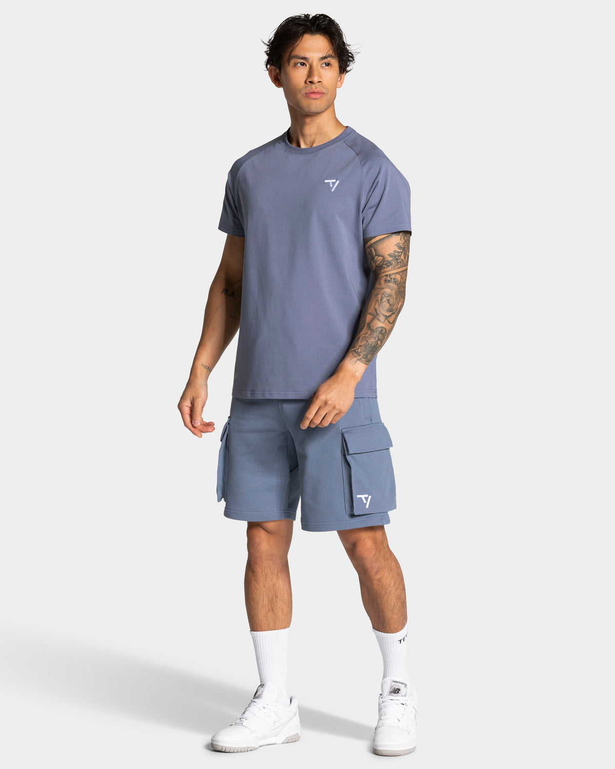 Lift T-Shirt ‘Steel Blue’