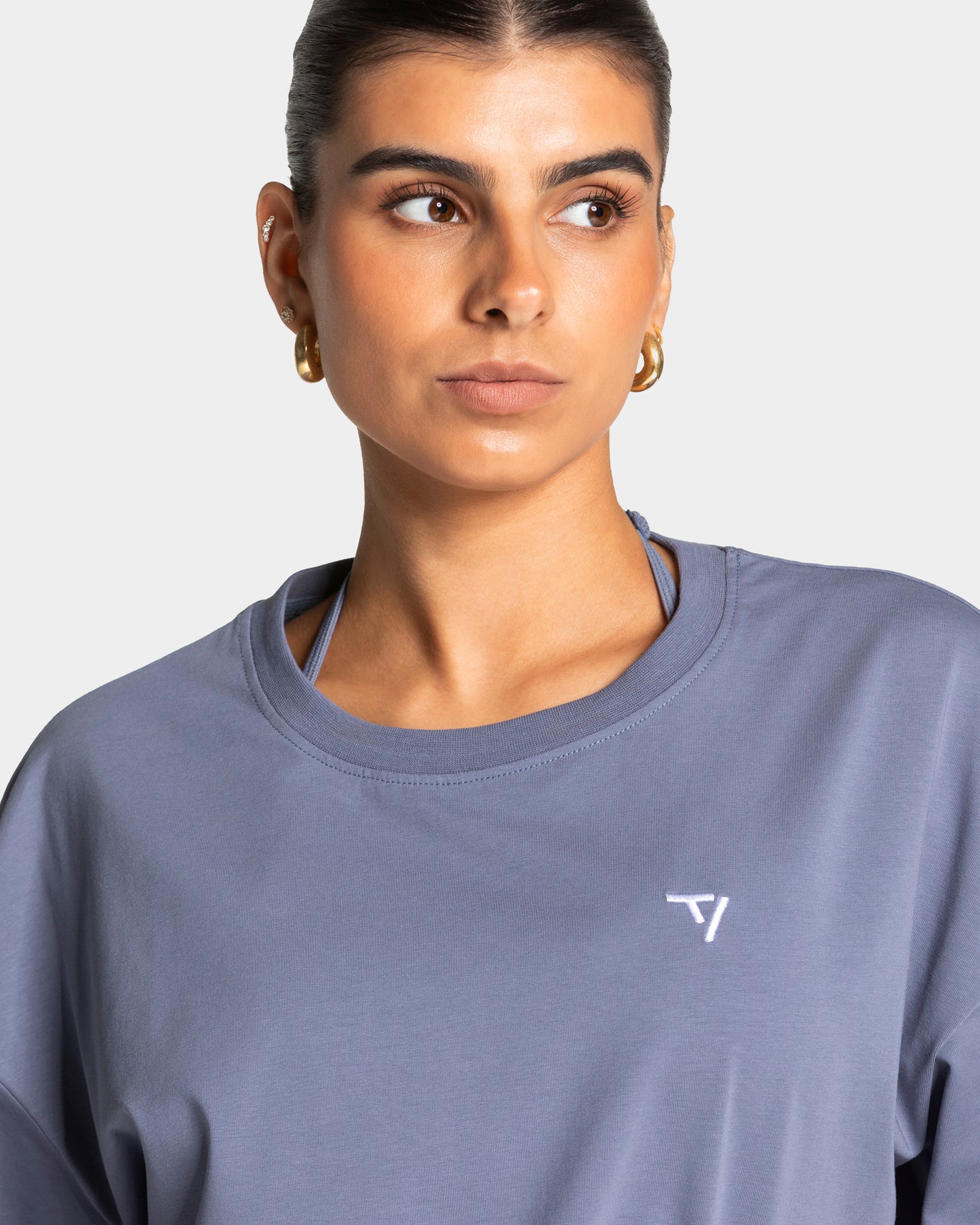 T-shirt Lift "Blu acciaio"