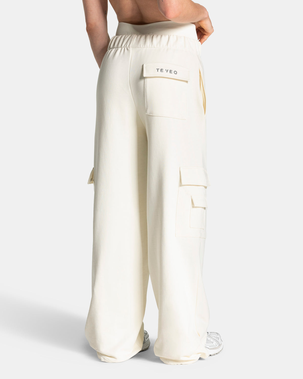 Joggery Lift Wide Leg Cargo „Cloud”