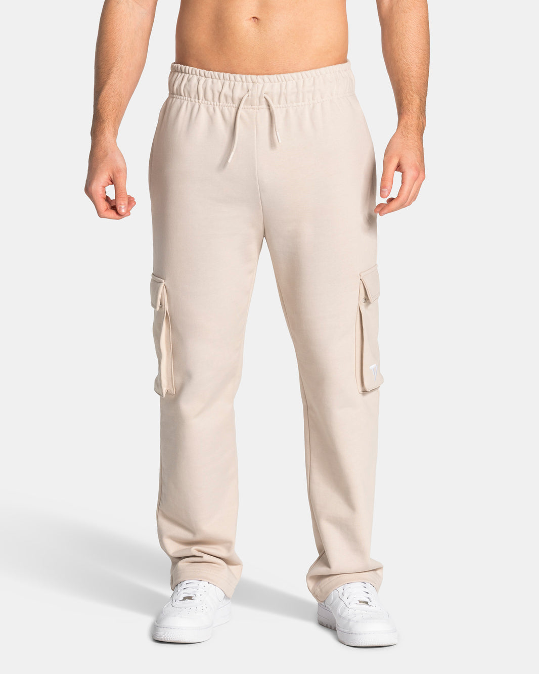 Lift Wide Leg Cargo Joggers ‘Cream’