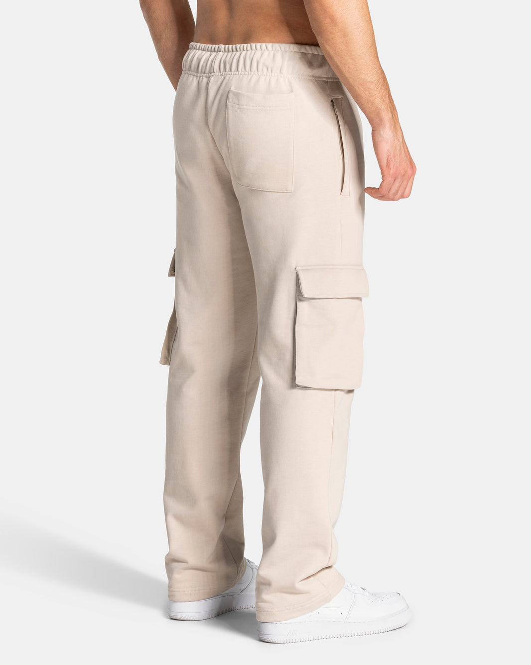 Lift Wide Leg Cargo Joggers ‘Cream’