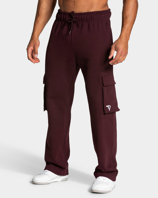 Pantalones jogger Lift Wide Leg Cargo «merlot»