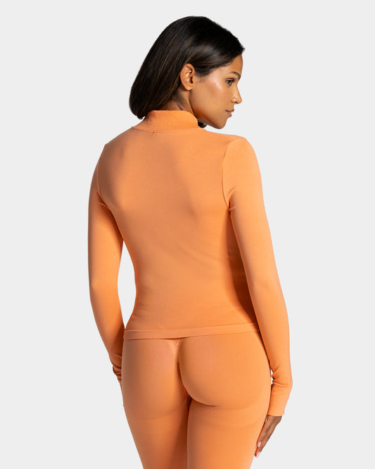 Chaqueta con cremallera Cargo Lift «albaricoque»