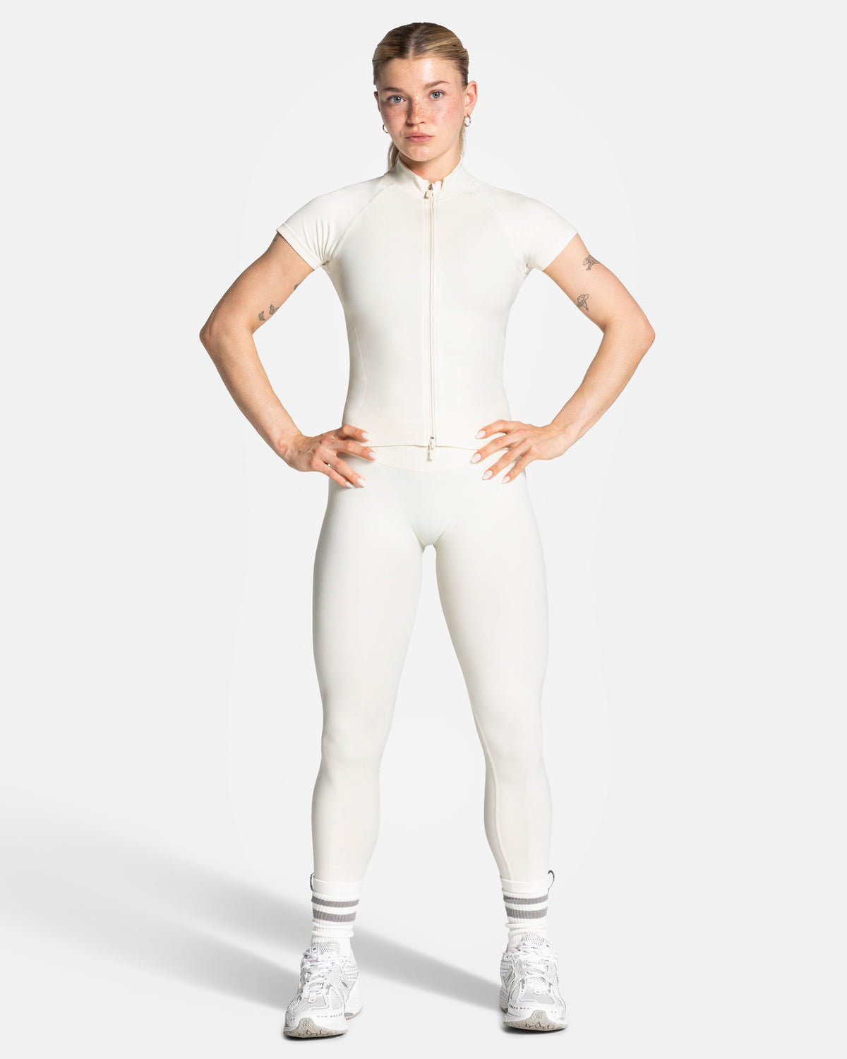 Lift Zip Shortsleeve ‘Cloud’
