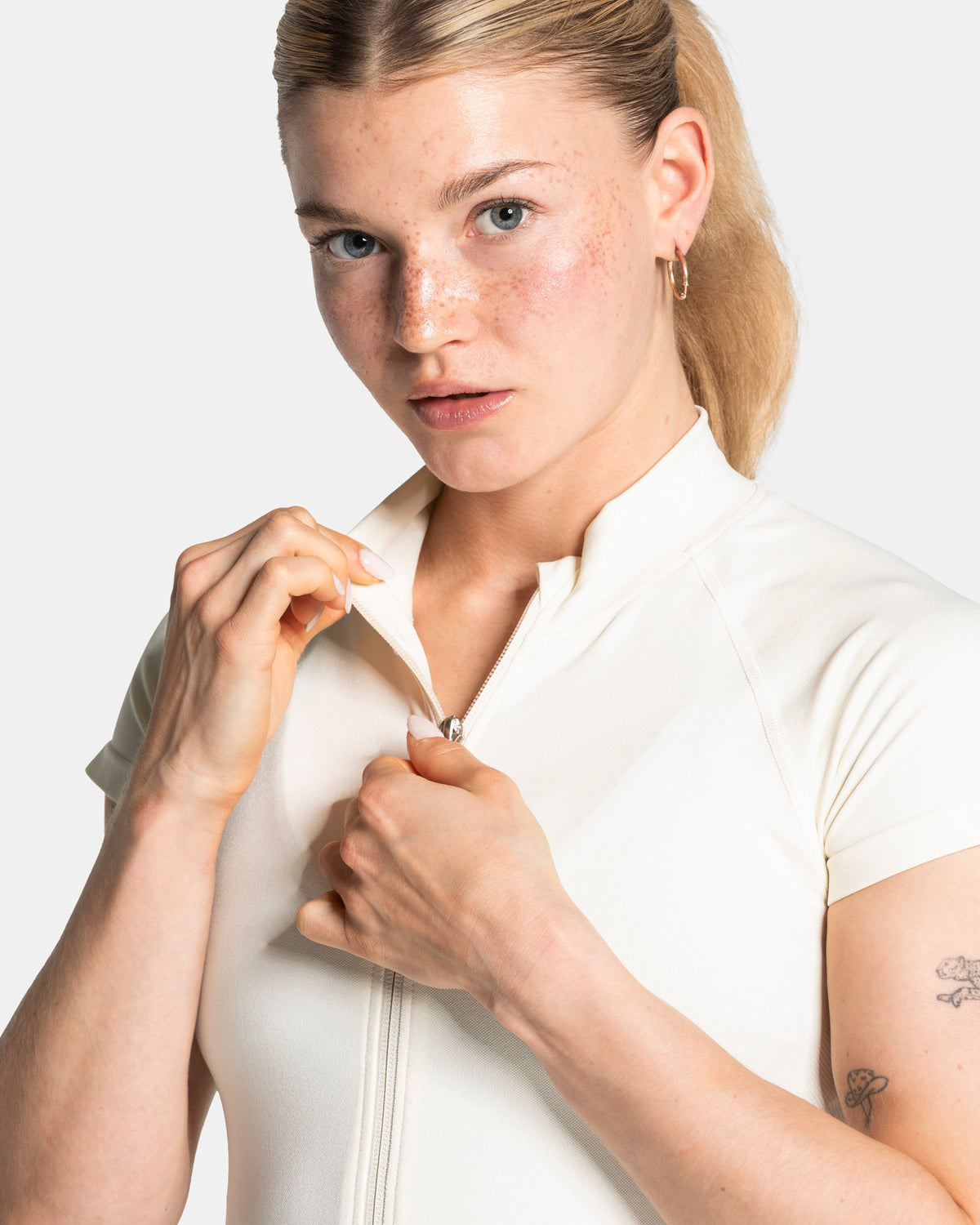 Lift Zip Shortsleeve ‘Cloud’