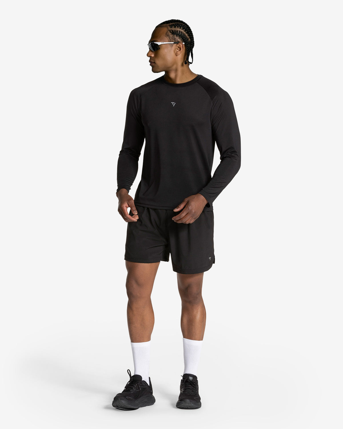 END Running Longsleeve "Schwarz"