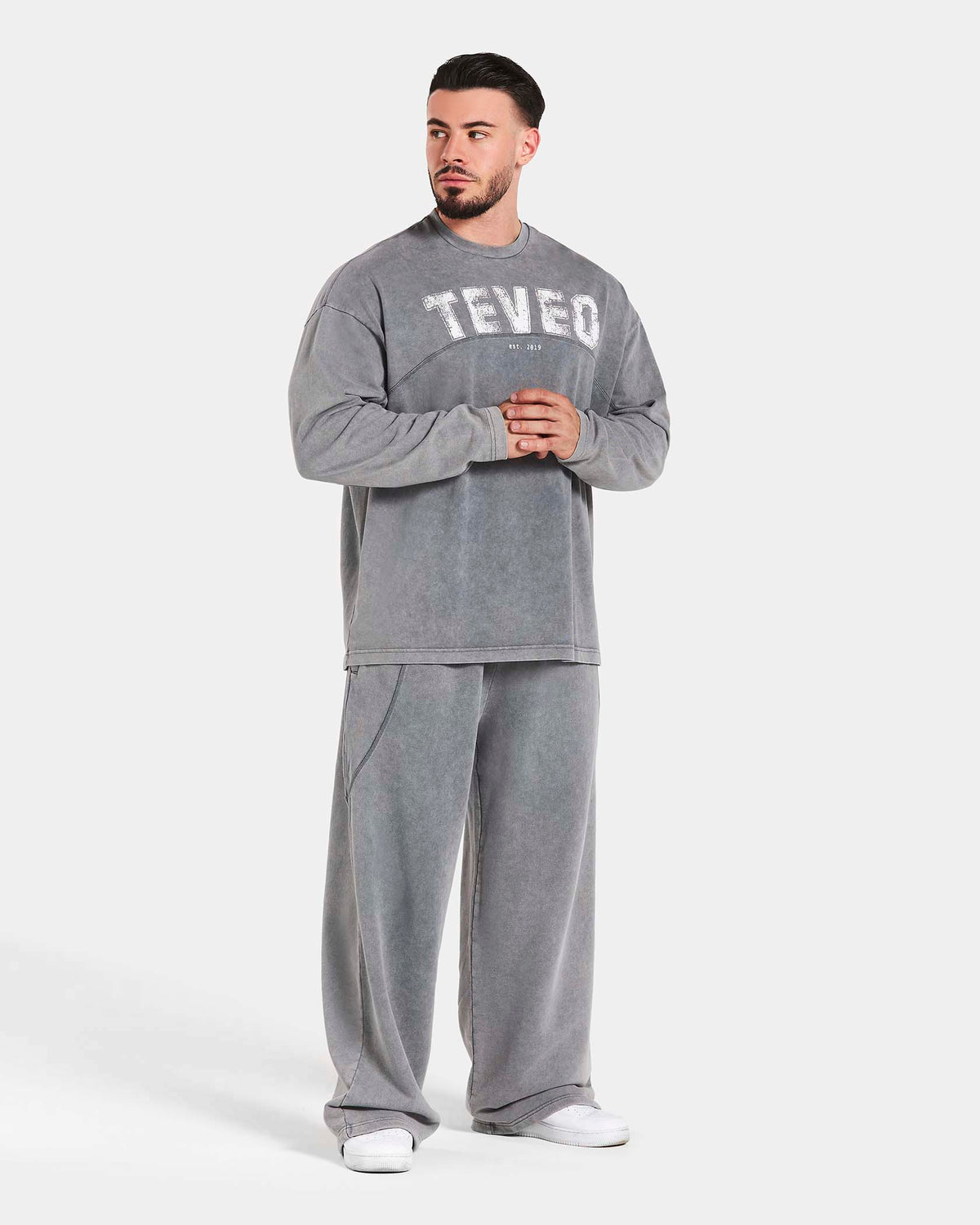 Legacy Lifting Oversized Longsleeve ‘Acid Grey’