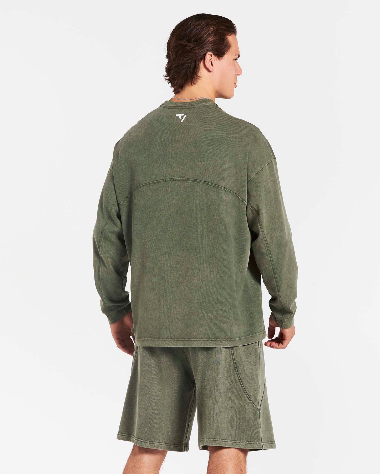 Maglia a manica lunga Legacy Lifting Oversized “Acid Cachi”