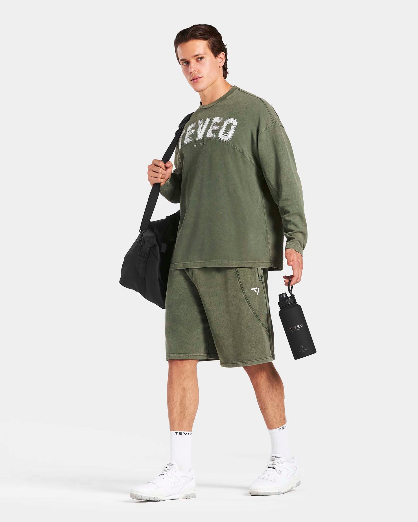 Maglia a manica lunga Legacy Lifting Oversized “Acid Cachi”