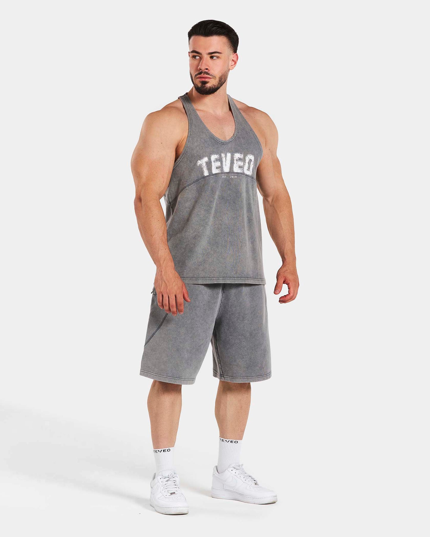Szorty Legacy Lifting Oversized „Acid Grey”