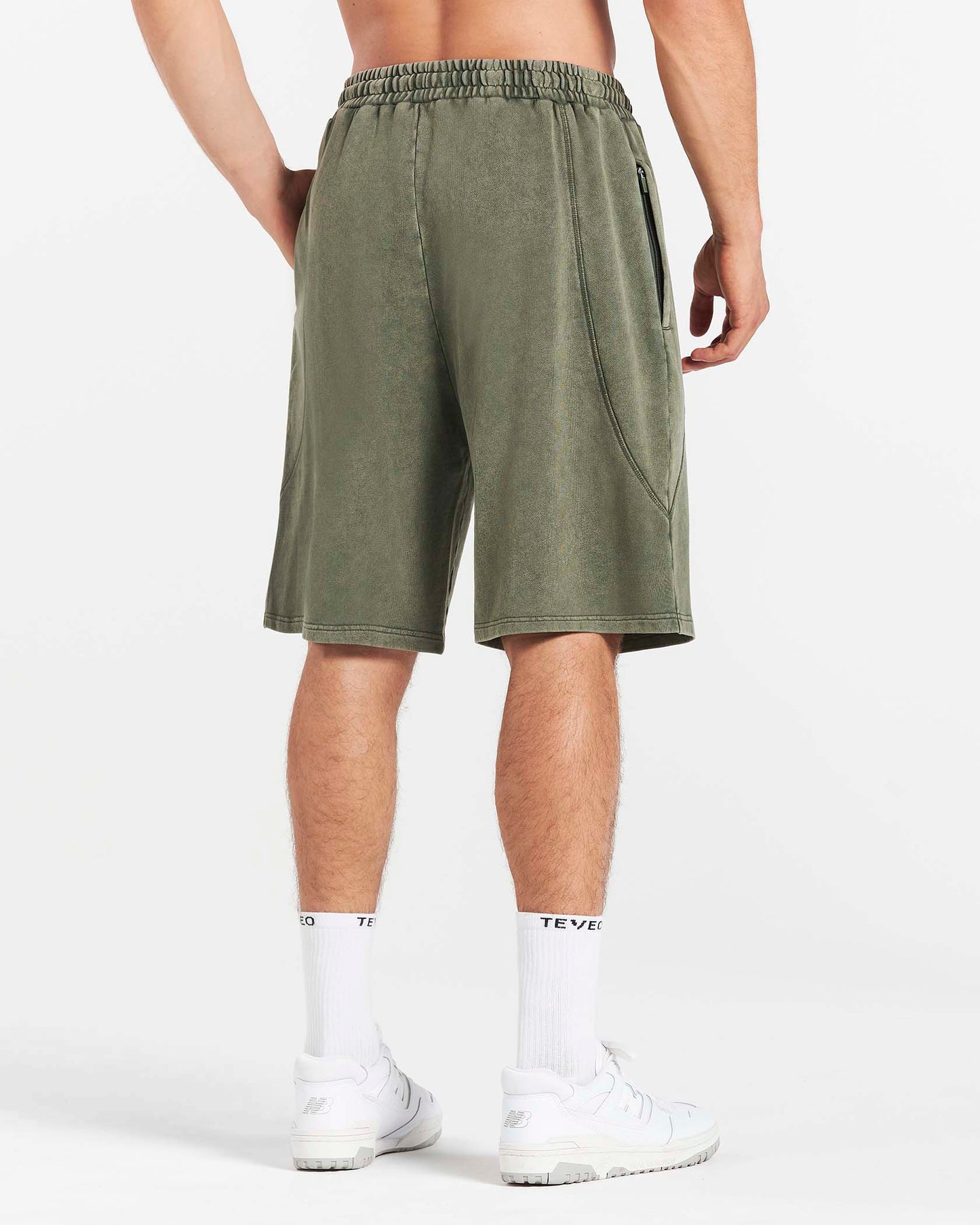 Szorty Legacy Lifting Oversized „Acid khaki”