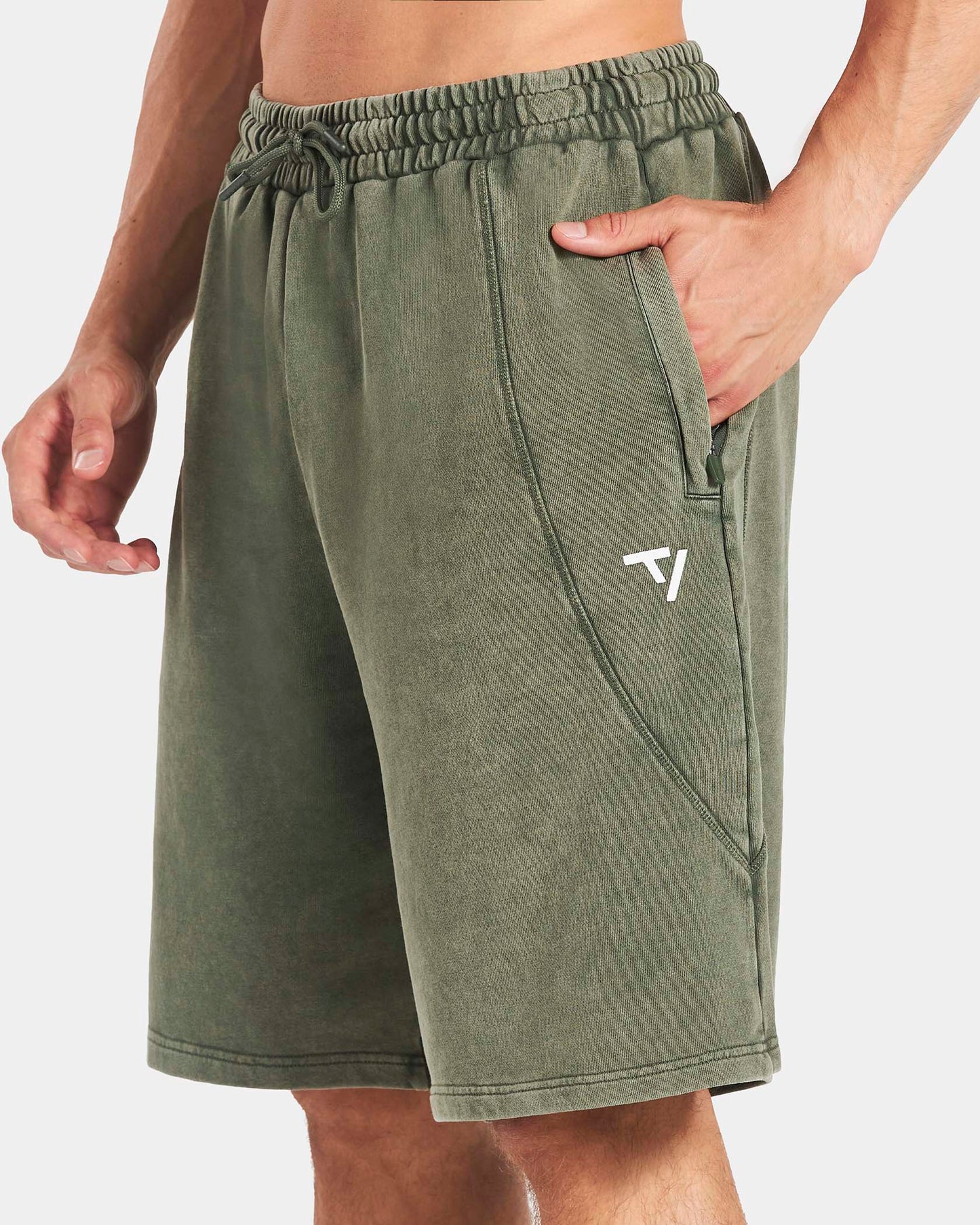 Szorty Legacy Lifting Oversized „Acid khaki”