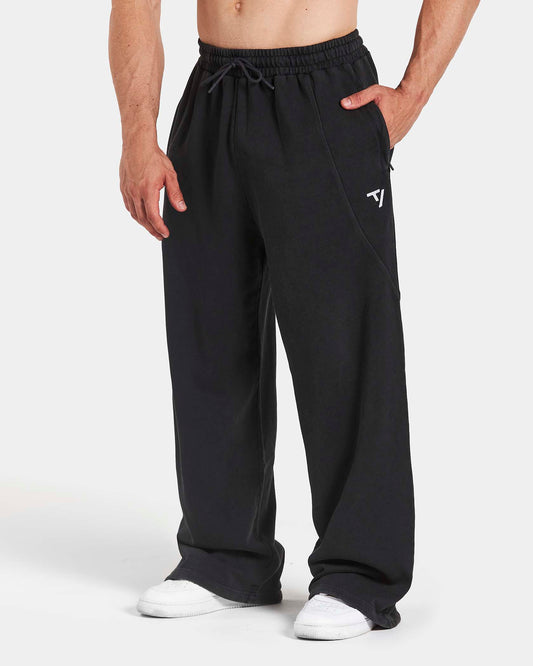 Legacy Lifting Oversized Straight Leg Jogger "Acid Schwarz"