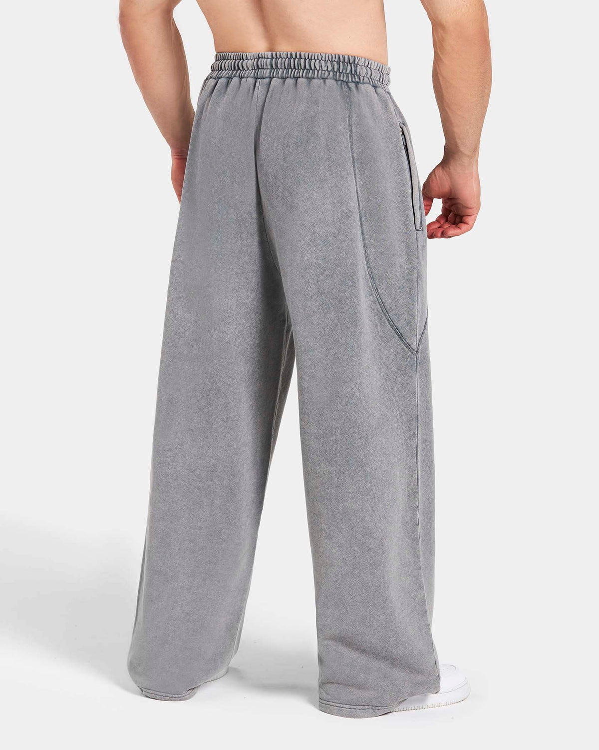 Legacy Lifting Oversized Straight Leg Joggers ‘Acid Grey’