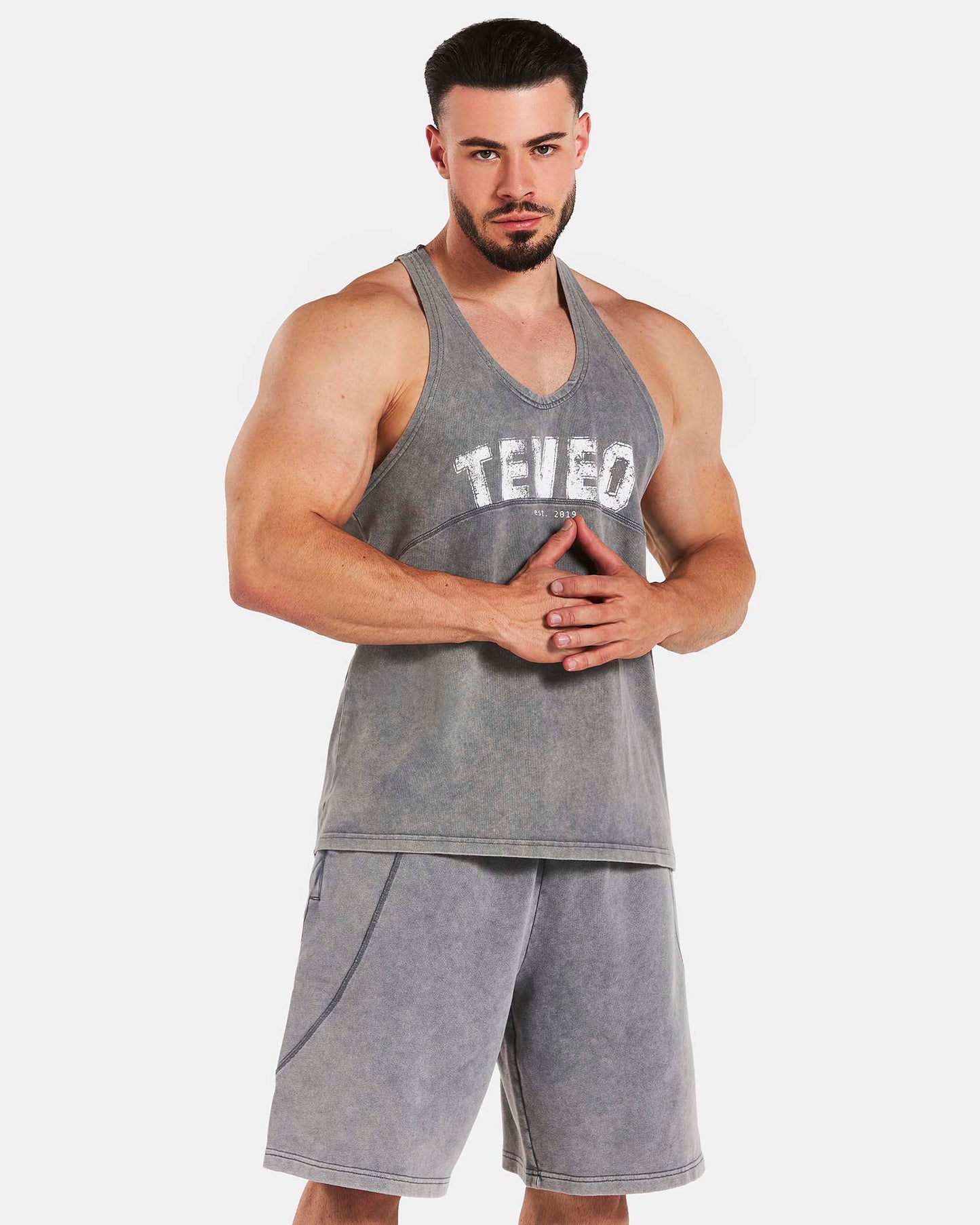Podkoszulek typu stringer Legacy Lifting „Acid grey”