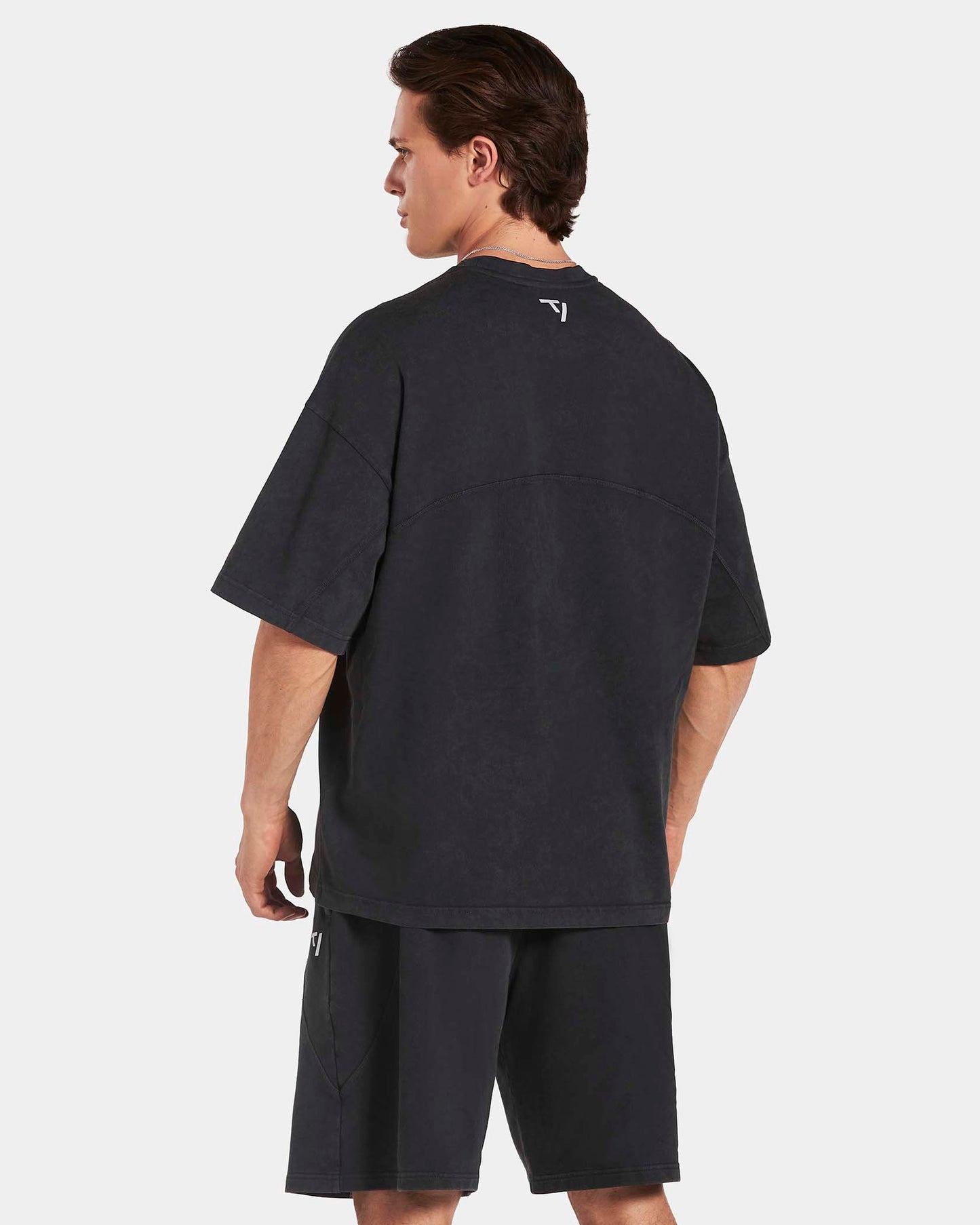T-shirt Legacy Lifting Oversized „Acid czarny"