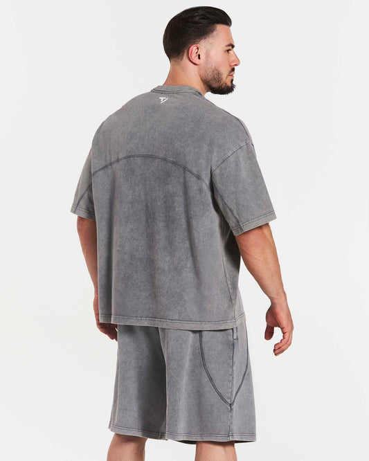 Legacy Lifting Oversized T-Shirt "Acid Grey"