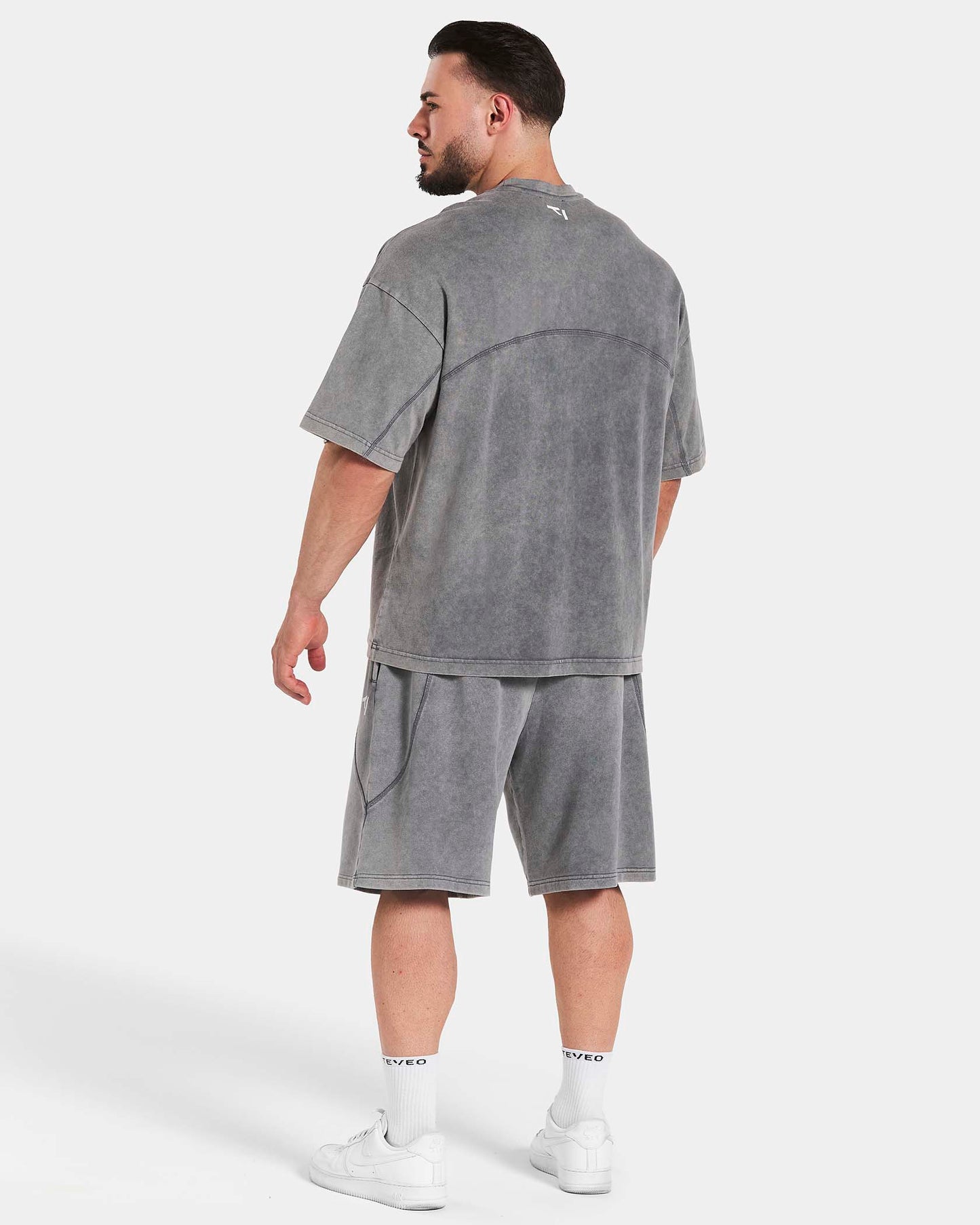 T-shirt Legacy Lifting Oversized „Acid Grey”