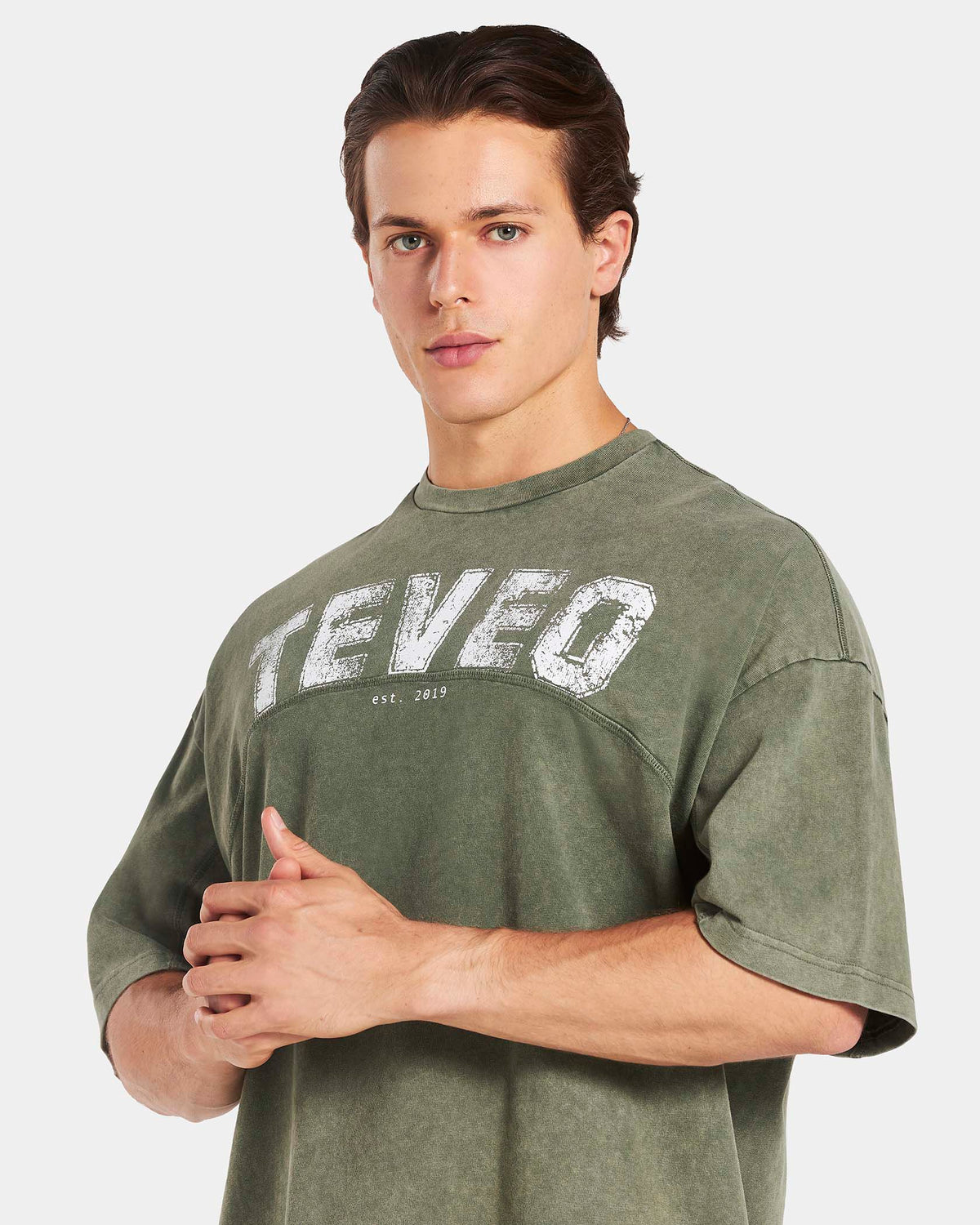 Legacy Lifting Oversized T-Shirt ‘Acid Khaki’