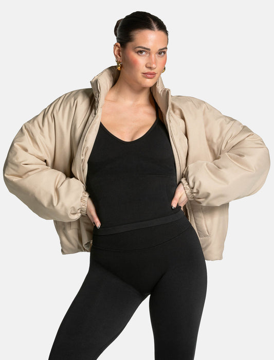 Chaqueta bómber Lift «crema»