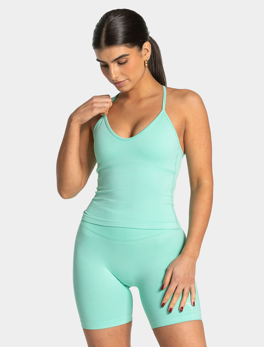 Camiseta de tirantes finos Lift «Mint»