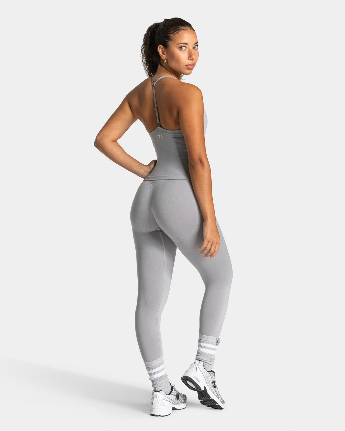 Lift Chunky Socks (2-Pack) ‘Light Grey/White’