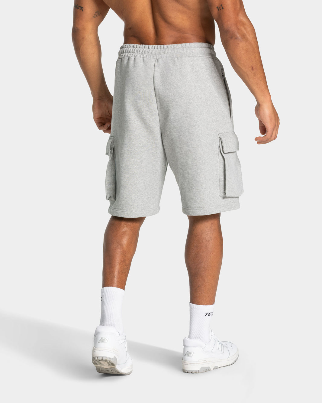 Lift Cargo Shorts ‘Light Grey Marl’