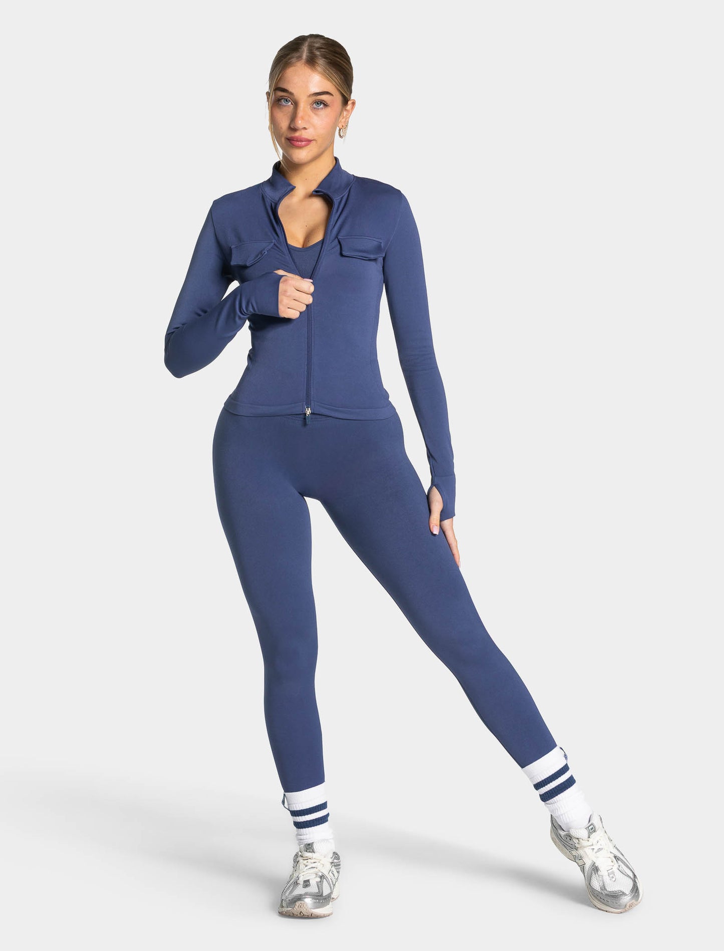 Lift Cargo Zip Jacket ‘Indigo’