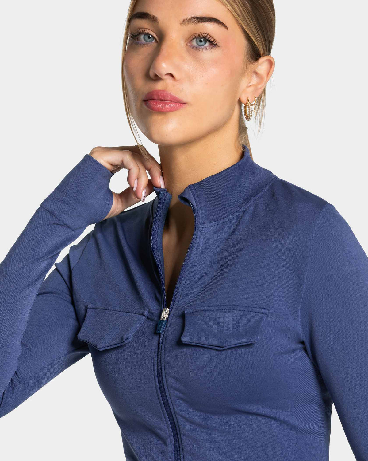 Lift Cargo Zip Jacket ‘Indigo’