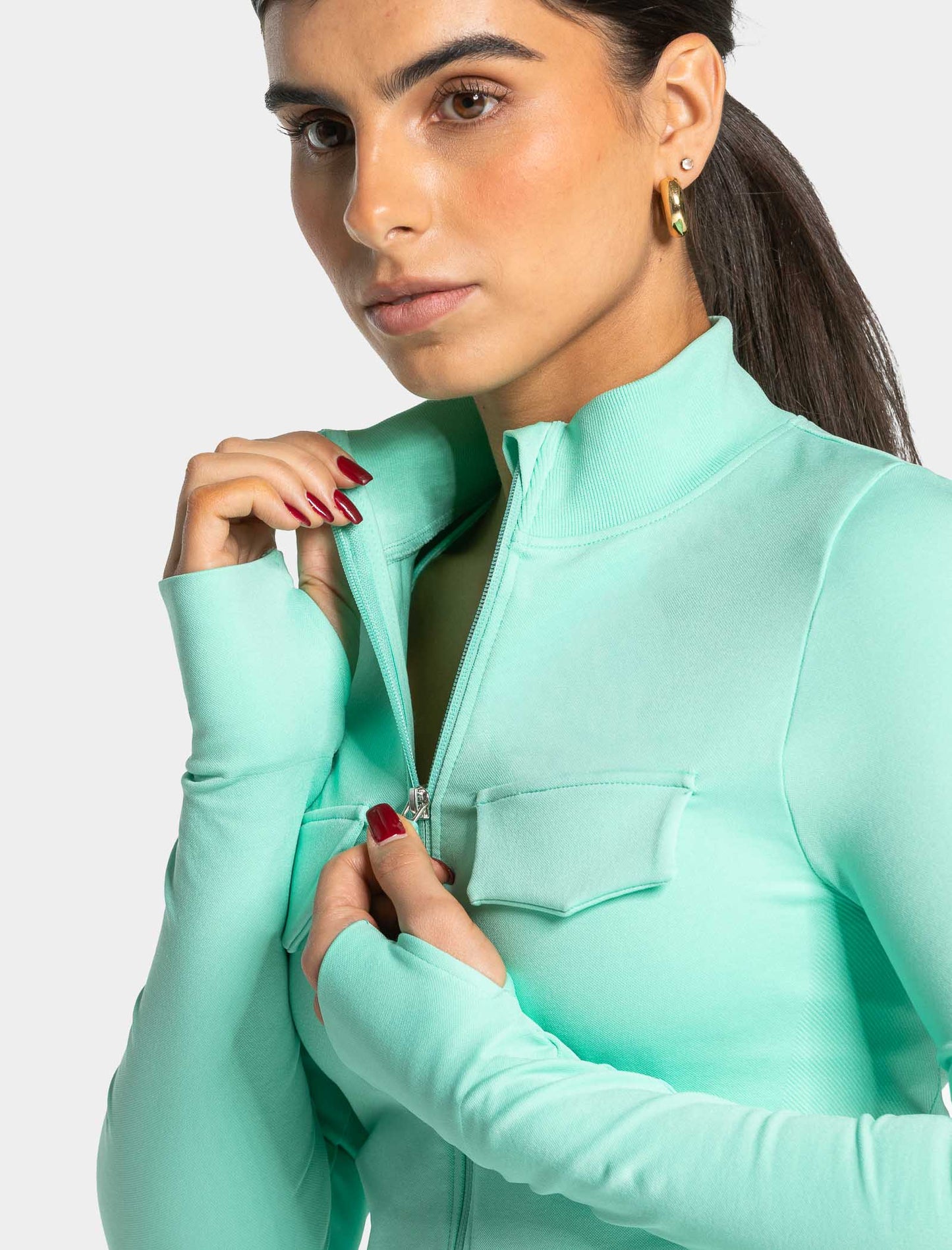 Lift Cargo Zip Jacket ‘Mint’