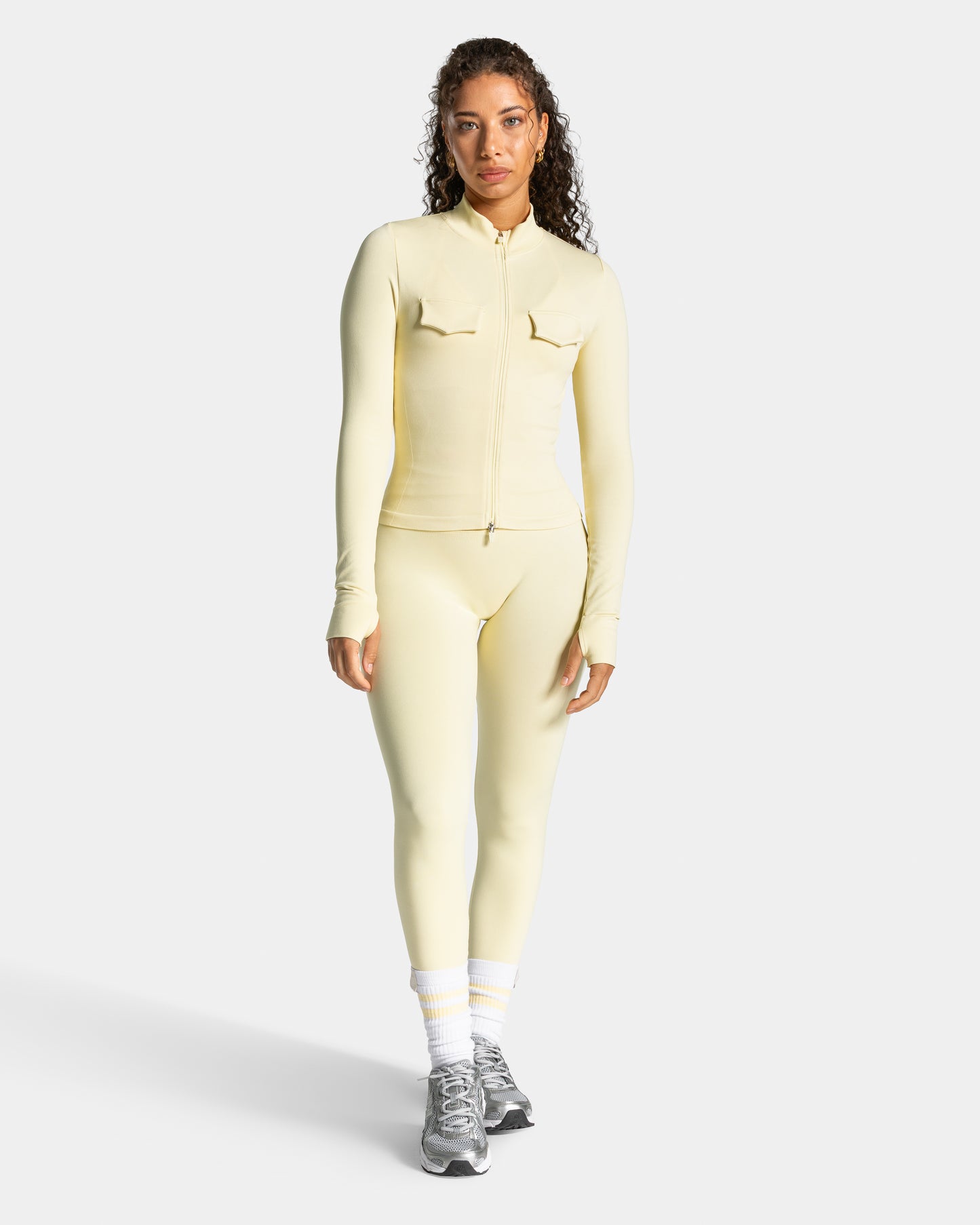 Lift Cargo Zip Jacket ‘Butter Yellow’